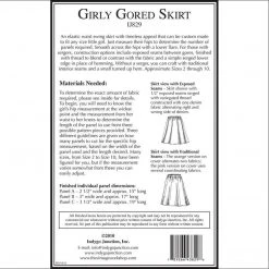 Indygo Junction Girly Gored Skirt Pattern 9 Indygo Junction Girly Gored Skirt Pattern