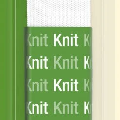 Dritz 1" Knit Non-Roll Elastic, White, 30"