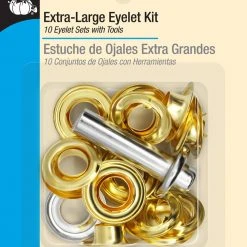 Dritz 7/16" Extra-Large Eyelets & Tools, 10 Sets 24 Dritz 7/16