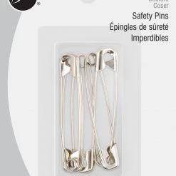 Dritz Pins & Accessories 2" Safety Pins, Nickel