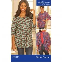 Indygo Junction Sixties Smock Apron Pattern, PDF Download Aprons