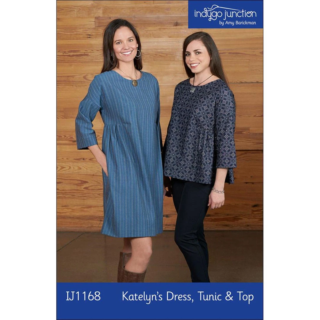 Indygo Junction Katelyn's Dress, Tunic & Top Pattern Apparel 3 Indygo Junction Katelyn's Dress, Tunic & Top Pattern Apparel