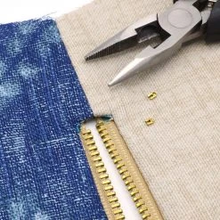 Dritz Zippers Brass Upholstery Zipper, Beige 32 Dritz Zippers Brass Upholstery Zipper, Beige