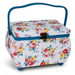 Dritz Curved Sewing Basket, Medium Sewing Baskets & Storage