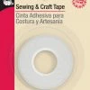 Dritz Adhesives & Tape Double Faced Sewing & Craft Tape, White