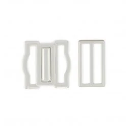 Dritz Cummerbund Buckle Set, Nickel Buckles 6 Dritz Cummerbund Buckle Set, Nickel Buckles
