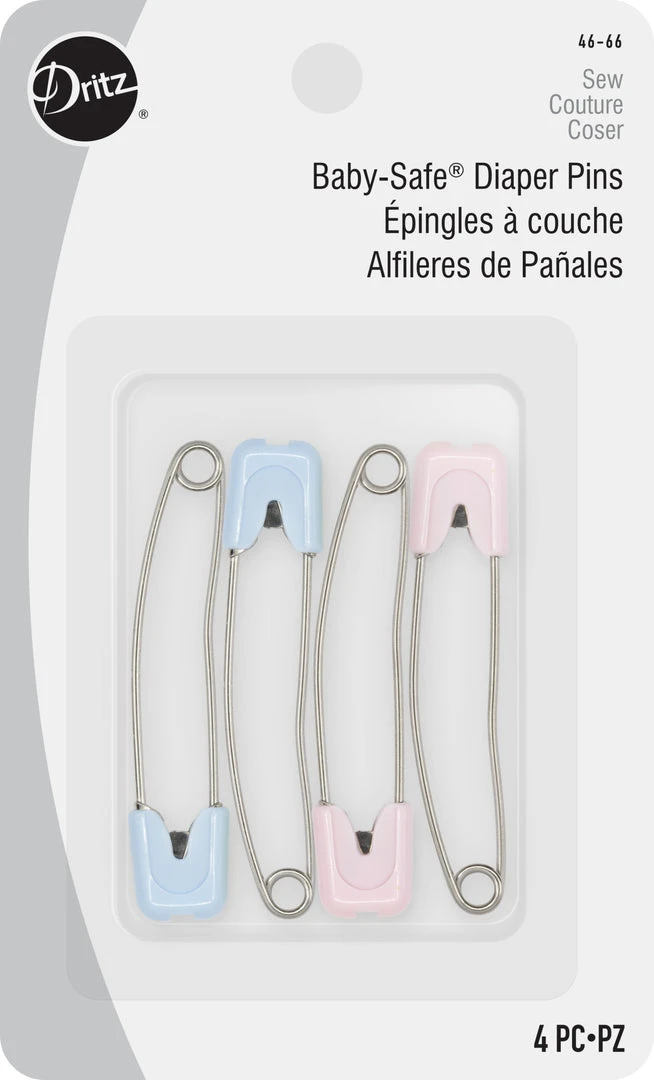 Dritz Baby-Safe Diaper Pins, 3-Pack 15 Dritz Baby-Safe Diaper Pins, 3-Pack