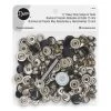 Dritz 5∕8" Heavy Duty Snaps & Tools, 60 Sets 2 Dritz 5∕8" Heavy Duty Snaps & Tools, 60 Sets