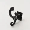 Dritz Hooks & Knobs Metal Scroll Wall Hook, Black 1 Dritz Hooks & Knobs Metal Scroll Wall Hook, Black