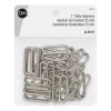 Dritz 1" Slide Adjusters, Nickel, 24 Pc 1 Dritz 1" Slide Adjusters, Nickel, 24 Pc