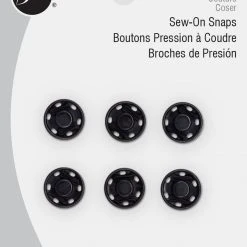 Dritz Snap Fasteners, 6 Sets 13 Dritz Snap Fasteners, 6 Sets