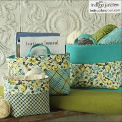 Indygo Junction Home & Storage Banded Nesting Baskets Pattern