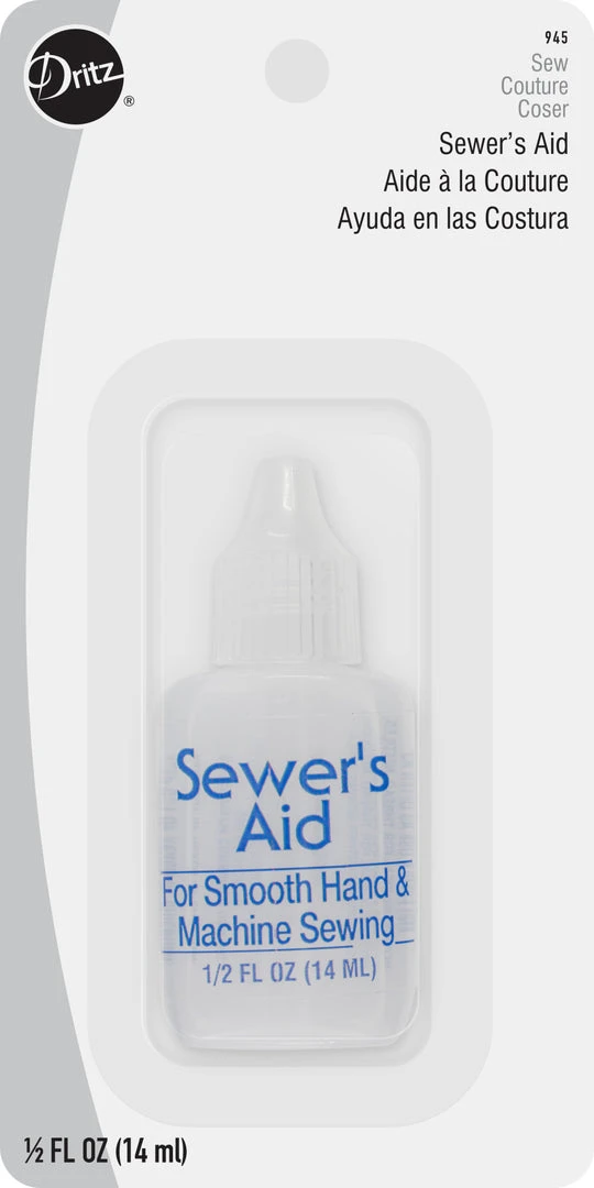 Dritz Sewers Aid For Smooth Hand & Machine Sewing, 1/2 Fl. Oz. Machine Accessories 3 Dritz Sewers Aid For Smooth Hand & Machine Sewing, 1/2 Fl. Oz. Machine Accessories
