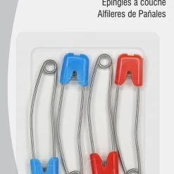 Dritz Baby-Safe Diaper Pins, 3-Pack 25 Dritz Baby-Safe Diaper Pins, 3-Pack