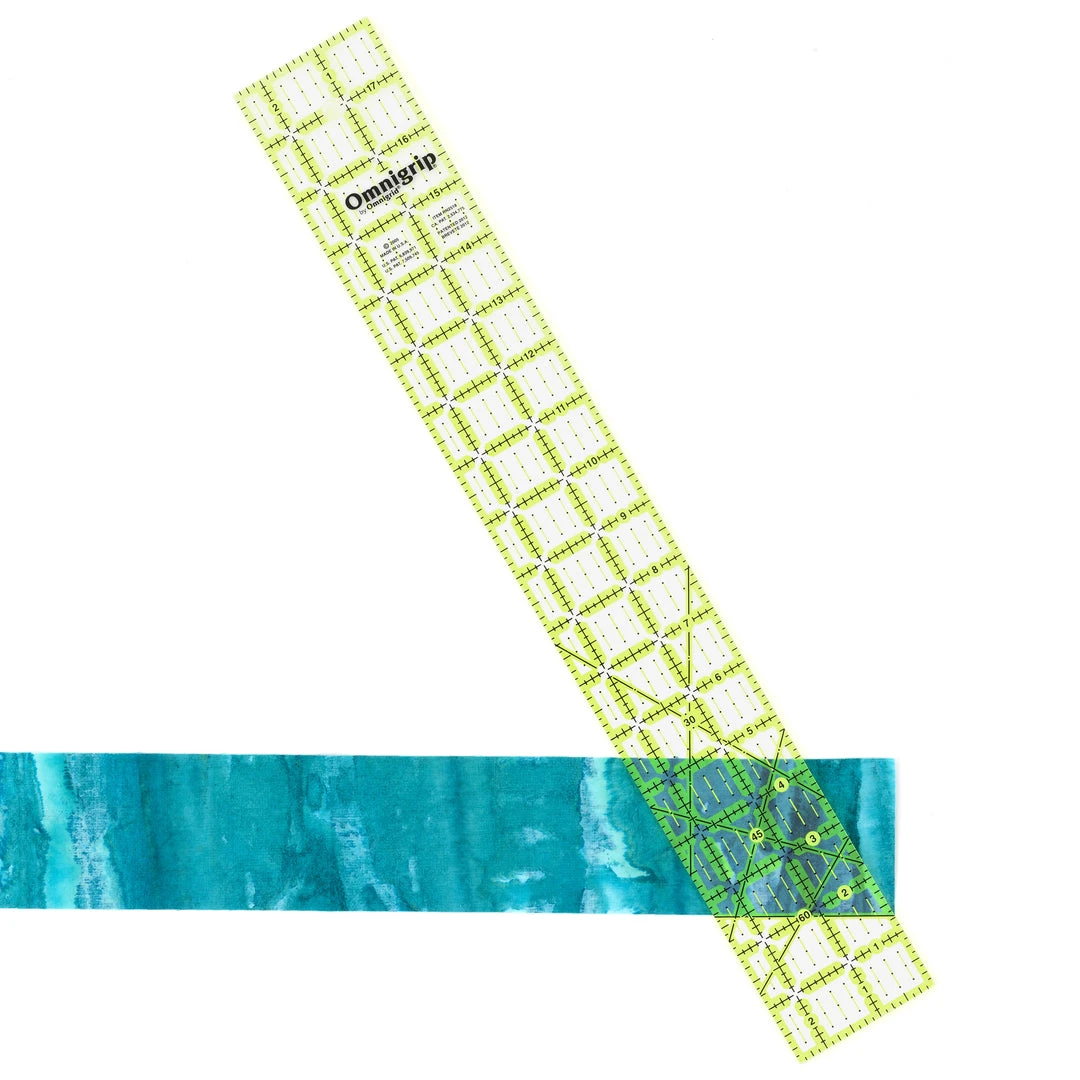 Omnigrid Non-Slip Rectangle Ruler, Neon Quilting Rulers 16 Omnigrid Non-Slip Rectangle Ruler, Neon Quilting Rulers