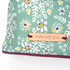 Dritz Rectangle Leather Label