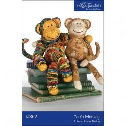 Indygo Junction Yo-Yo Stuffed Monkey Pattern