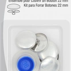 Dritz Cover Button Kit, Nickel