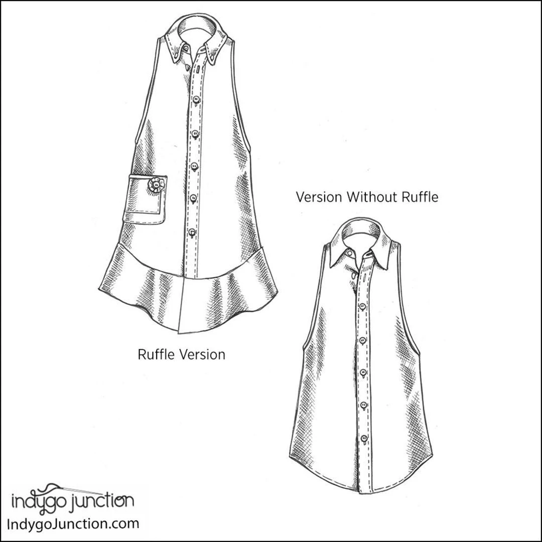 Indygo Junction Kitchen Shirt Tales Recycled Apron Pattern 4 Indygo Junction Kitchen Shirt Tales Recycled Apron Pattern