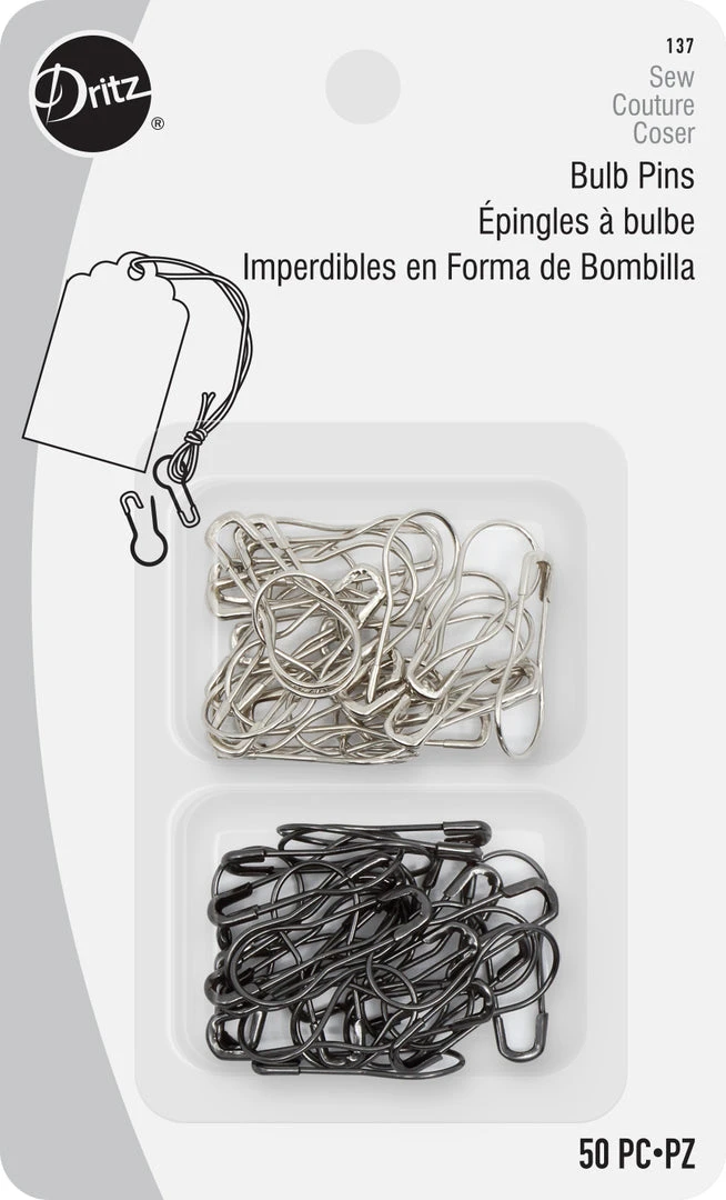 Dritz 7/8" Bulb Pins, 50 Pc 3 Dritz 7/8" Bulb Pins, 50 Pc