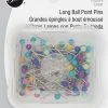 Dritz Outlet 1-1/2" Long Ball Point Pins, 75 Pc