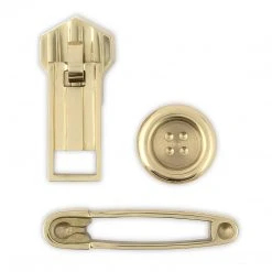 Dritz Brass Safety Pin Pull Hooks & Knobs