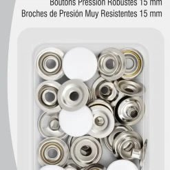 Dritz 5/8" Heavy Duty Snaps, 7 Sets 98 Dritz 5/8