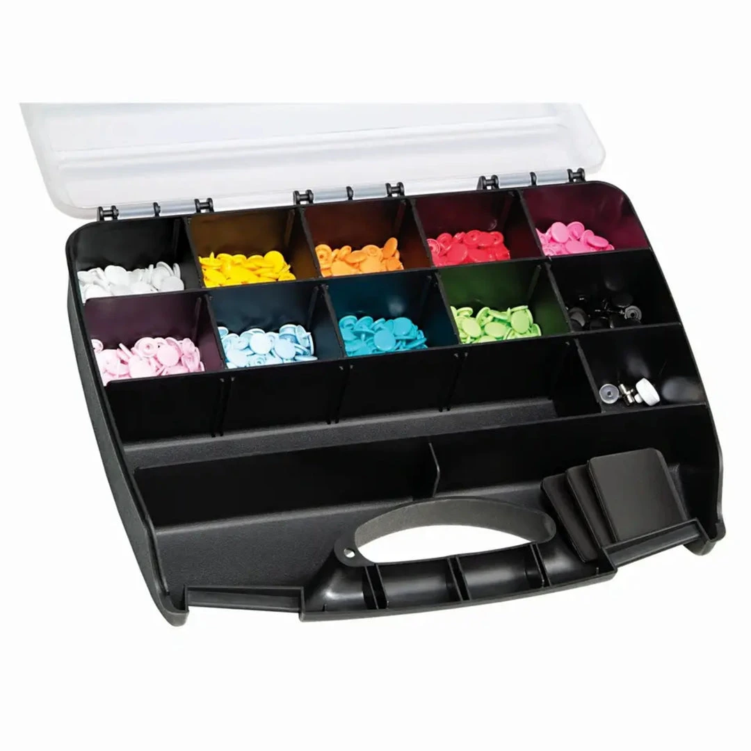 Prym Color Snap Box & Tools, Size 20, 300 Sets 6 Prym Color Snap Box & Tools, Size 20, 300 Sets
