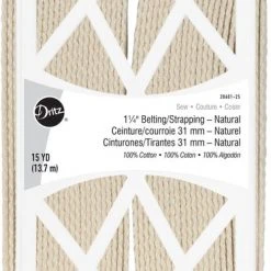Dritz 1-1/4" Cotton Belting & Strapping, 15 Yd