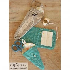 Indygo Junction Love To Stitch Needle Case & Scissors Keeper Collection Pattern