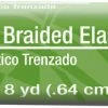 Dritz 1/4" Braided Elastic, White 2 Dritz 1/4" Braided Elastic, White