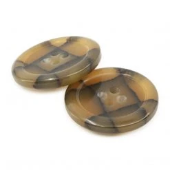 Dritz Recycled Polyester Round Button, 23mm, 2 Pc