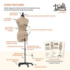 Dritz Dress Forms My Double Designer Adjustable Dress Form