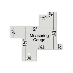 Dritz Quilting Accessories Measuring Gauge, 1/8