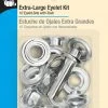 Dritz 7/16" Extra-Large Eyelets & Tools, 10 Sets