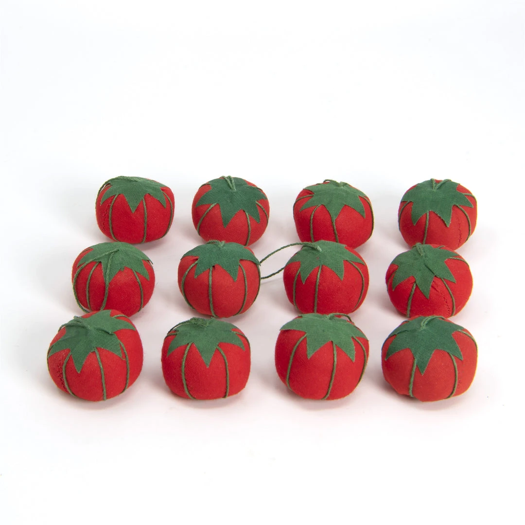 Dritz 1" Tiny Tomato Pin Cushions, 12 Pc 4 Dritz 1" Tiny Tomato Pin Cushions, 12 Pc