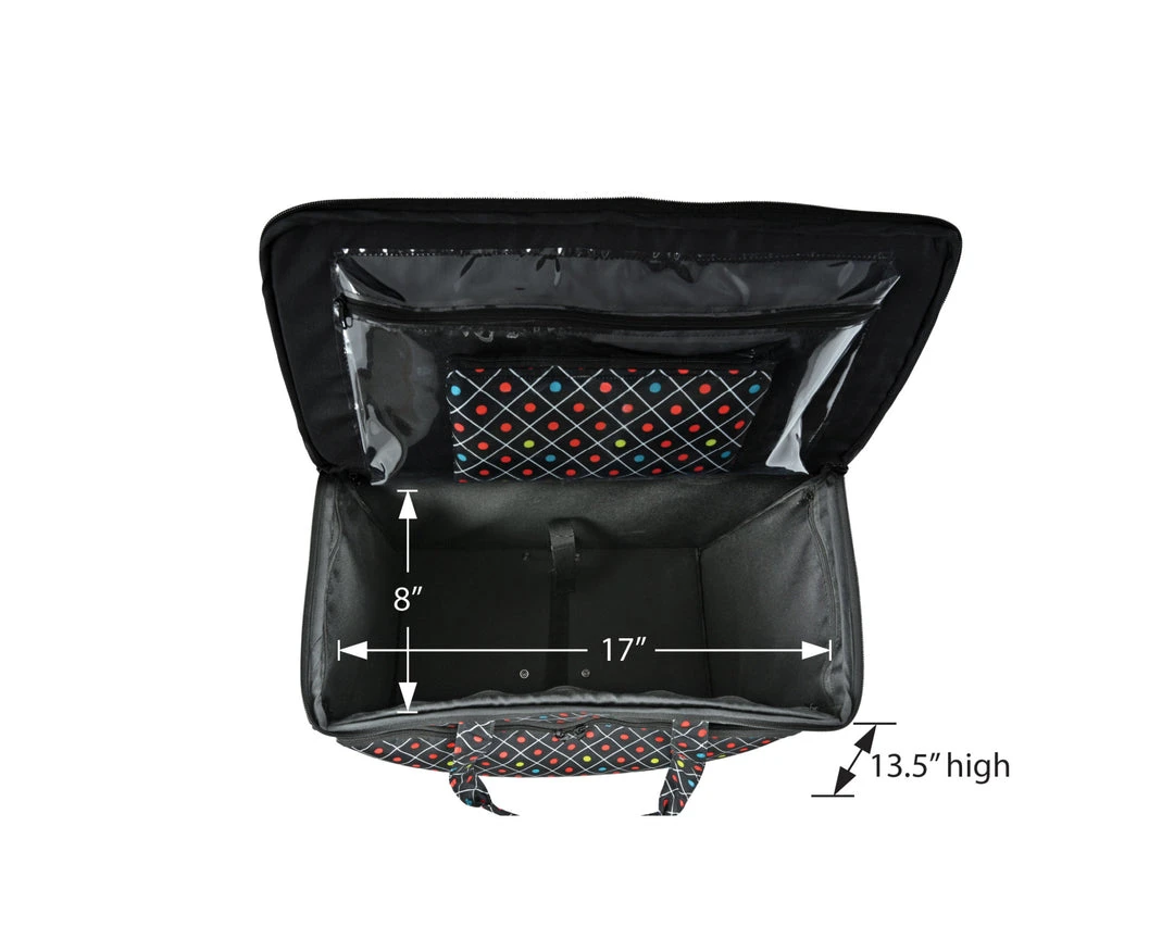 Dritz Sewing Baskets & Storage Sewing Machine 2-Wheel Tote 12 Dritz Sewing Baskets & Storage Sewing Machine 2-Wheel Tote