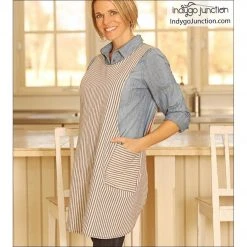 Indygo Junction Aprons Crossback Reversible Adult And Child Apron Pattern