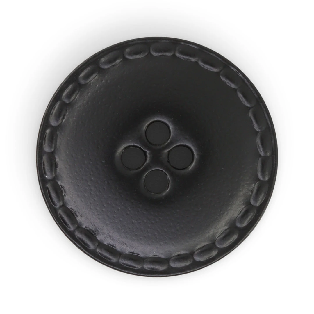 Dritz Recycled Leather Round Button, 25mm, Black Buttons & Cover Buttons 4 Dritz Recycled Leather Round Button, 25mm, Black Buttons & Cover Buttons
