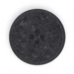 Dritz Recycled Cotton Round Stitch Button, 30mm Buttons & Cover Buttons