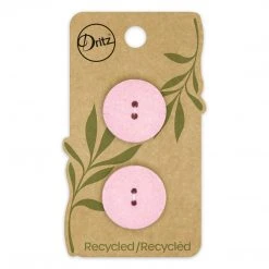 Dritz Recycled Cotton Round Button, 23mm, 2 Pc 72 Dritz Recycled Cotton Round Button, 23mm, 2 Pc