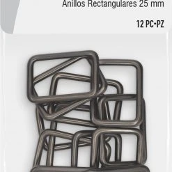 Dritz Bulk Notions 1" Rectangle Rings, 12 Pc