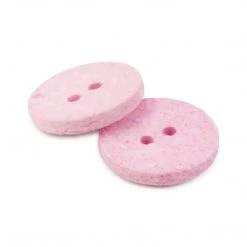 Dritz Buttons & Cover Buttons Recycled Cotton Round Button, 18mm, 3 Pc