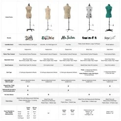 Dritz Dress Forms My Double Designer Adjustable Dress Form