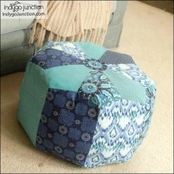 Indygo Junction Dresden Pouf & Pillow Pattern, PDF Download