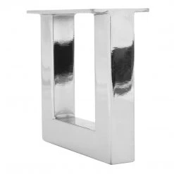 Dritz Industrial Metal Legs, Nickel, 2 Pc Furniture Legs & Feet