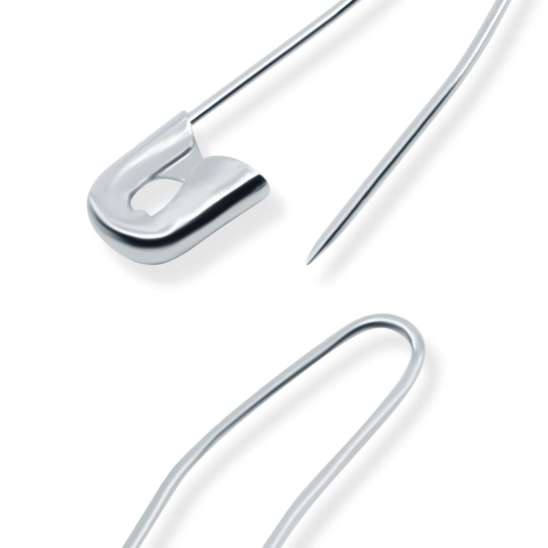 Dritz 1-1/16" Curved Coiless Safety Pins, 50 Pc Pins, Needles & Tacks 5 Dritz 1-1/16" Curved Coiless Safety Pins, 50 Pc Pins, Needles & Tacks