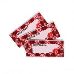 Dritz Sew-on Woven Quilt Labels, Assorted, 9 Pc Lettering & Embellishments