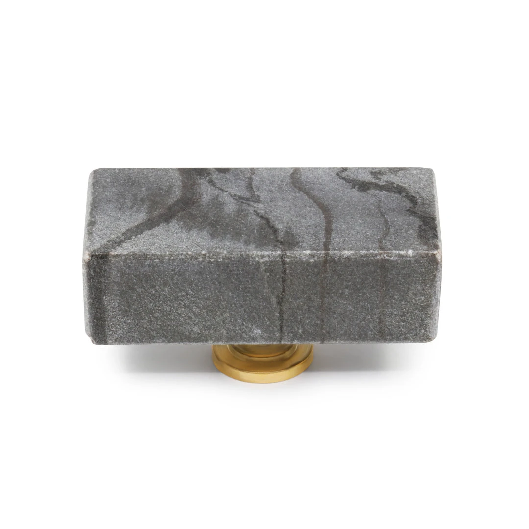 Dritz Stone Brick Knob, Gray 5 Dritz Stone Brick Knob, Gray