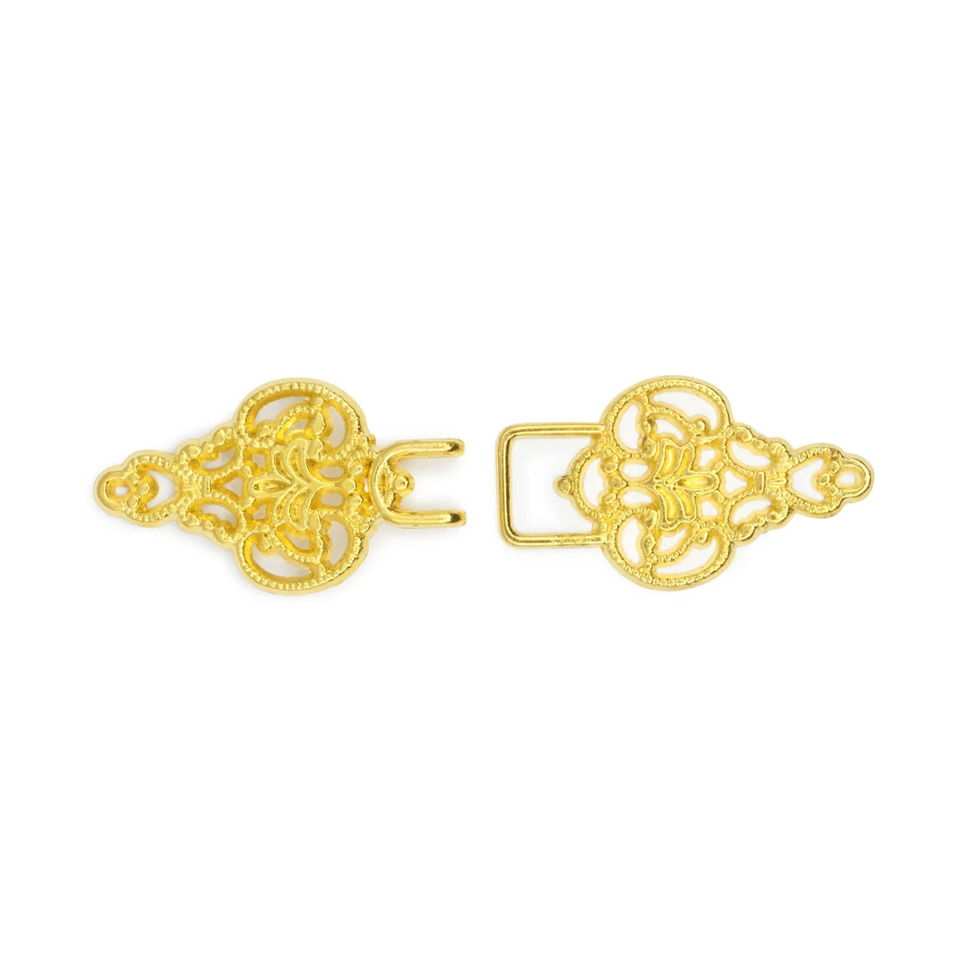 Dritz Filigree Hook & Eye, 1 Pc, Gold Hooks & Eyes 5 Dritz Filigree Hook & Eye, 1 Pc, Gold Hooks & Eyes